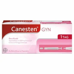 Canesten GYN Once Kombi zur Behandlung von Scheidenpilz, 1 P