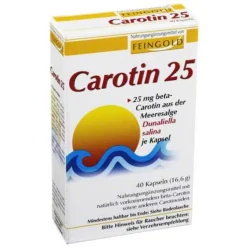 Carotin 25 Feingold Kapseln, 40 St