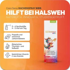 Casa Sana Rachenspray Kids, 30 ml