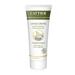 Cattier Creme Mains Handcreme für trockene und beanspruchte Haut, 75 ml