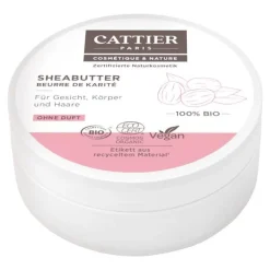 Cattier Sheabutter 100% biologisch, 100 g