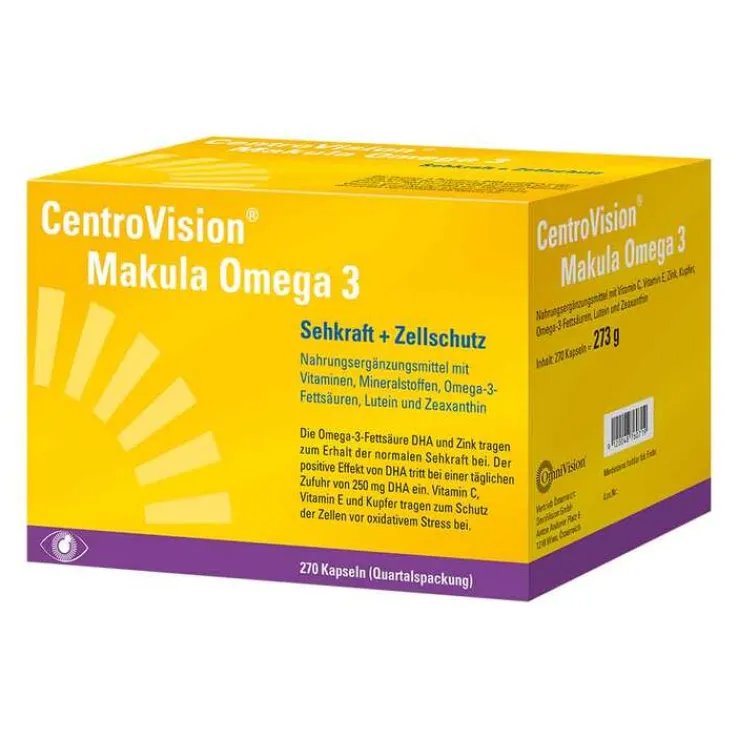 Centrovision Makula Omega-3 Kapseln, 270 St