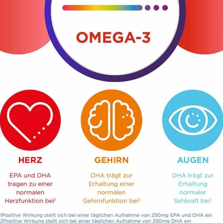 Centrum Omega-3 Kaukapseln, 120 St