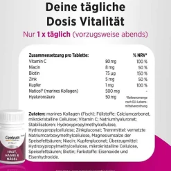 Centrum Vital + Haut Haare & Nägel Tabletten, 30 St