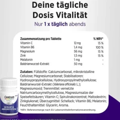 Centrum Vital + Schlaf & Immunsystem Tabletten, 30 St