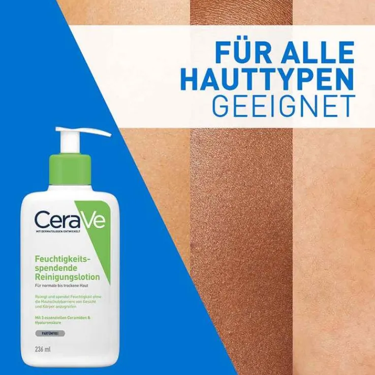 CeraVe feuchtigkeitsspendende Reinigungslotion, 236 ml