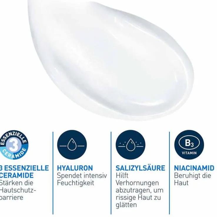 CeraVe SA regenerierende Fußcreme, 88 ml