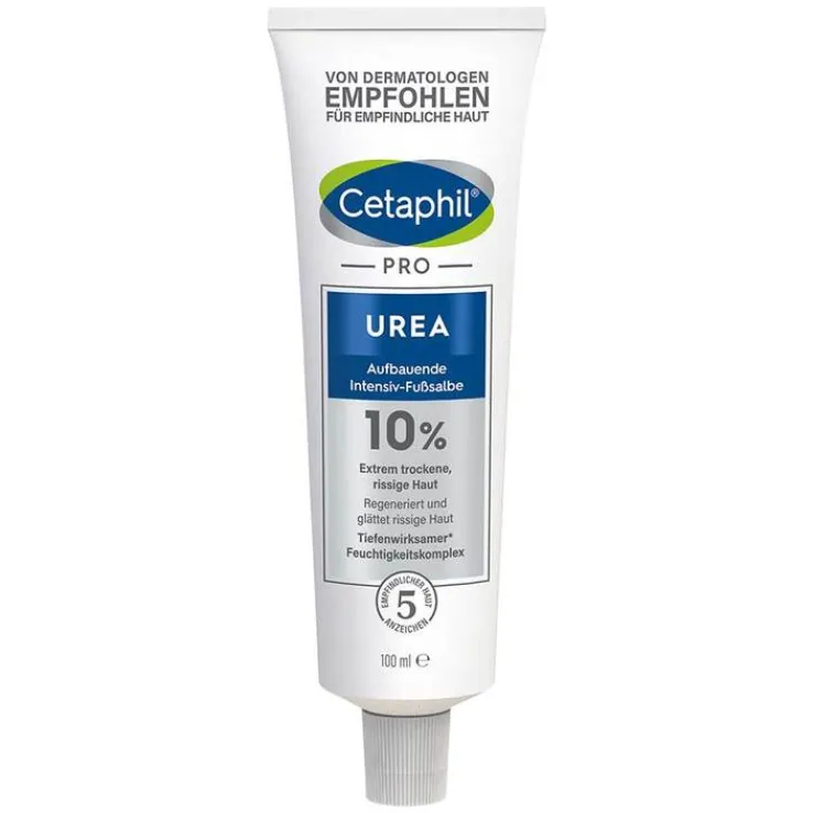 Cetaphil Pro Urea 10% aufbauende Intensiv-Fußsalbe, 100 g