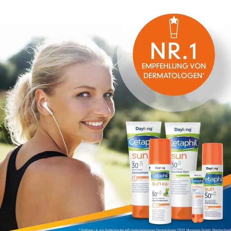 Cetaphil Sun sensitive Gel-Creme SPF 30 Sonnenschutz, 200 ml