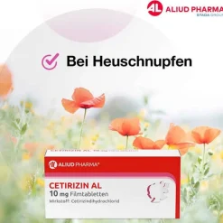 CETIRIZIN AL 10 mg Filmtabletten, 50 St