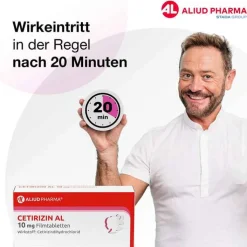 CETIRIZIN AL 10 mg Filmtabletten, 50 St