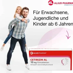 CETIRIZIN AL 10 mg Filmtabletten, 50 St