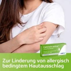 Cetirizin axicur® 10 mg Filmtabletten, 7 St
