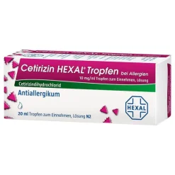 Cetirizin Hexal Tropfen bei Allergien, 20 ml