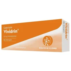 Cetirizin Vividrin® - Schnell wirksame Allergietabletten, 50 St