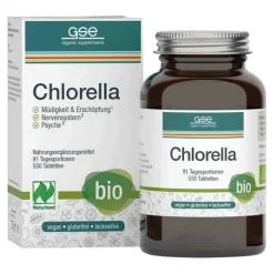 Chlorella 500 mg Bio Naturland Tabletten, 550 St