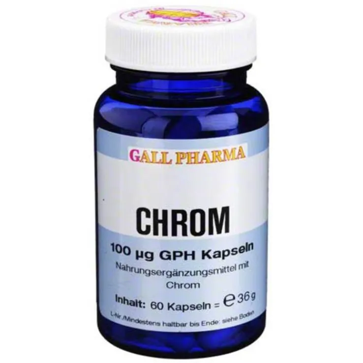 Chrom 100 µg GPH Kapseln, 60 St
