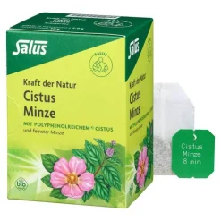 Cistus Minze Kräutertee bio Salus Filterbeutel, 15 St