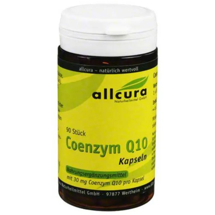 Coenzym Q10 Kapseln a 30 mg, 90 St