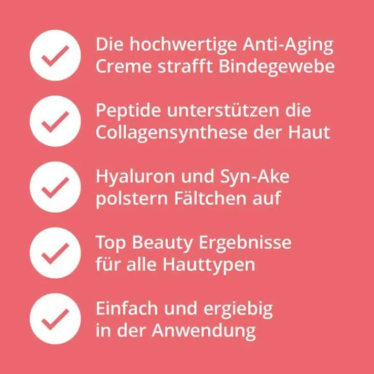 Collagen Creme Peptid Filler + Hyaluron, 50 ml