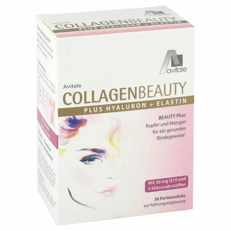 Collagenbeauty plus Hyaluron + Elastin Sticks, 30 St