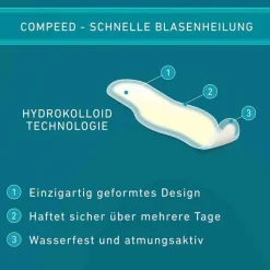 Compeed Blasenpflaster an den Zehen, 8 St
