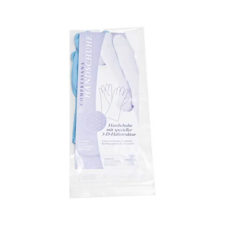 Compressana Gummihandschuhe Größe 4 farbig, 2 St