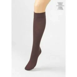 Compressana Microcotton Kniestrümpfe BW Größe 3 schoko, 2 St