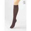 Compressana Microcotton Kniestrümpfe BW Größe 4 schoko, 2 St