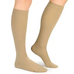 Compressana Sensitiv Kniestrümpfe K2 AD 4 silk o.Sp., 2 St