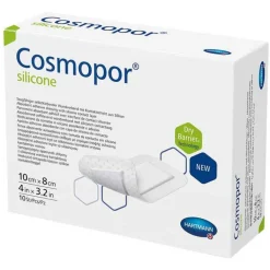 Cosmopor® silicone Wundverband 8x10 cm, 10 St