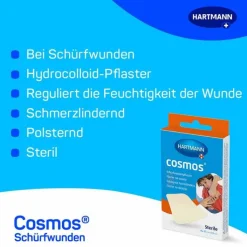 cosmos® Schürfwundenpflaster 45 mm x 65 mm steril, 4 St