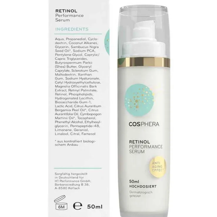 Cosphera Retinol Performance Serum, 50 ml