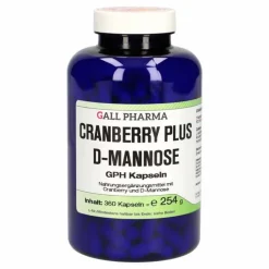 Cranberry Plus D-Mannose GPH Kapseln, 360 St