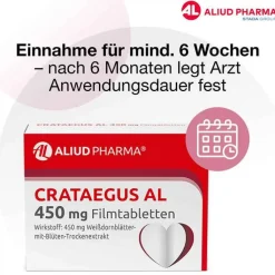 CRATAEGUS AL 450 mg Filmtabletten, 50 St