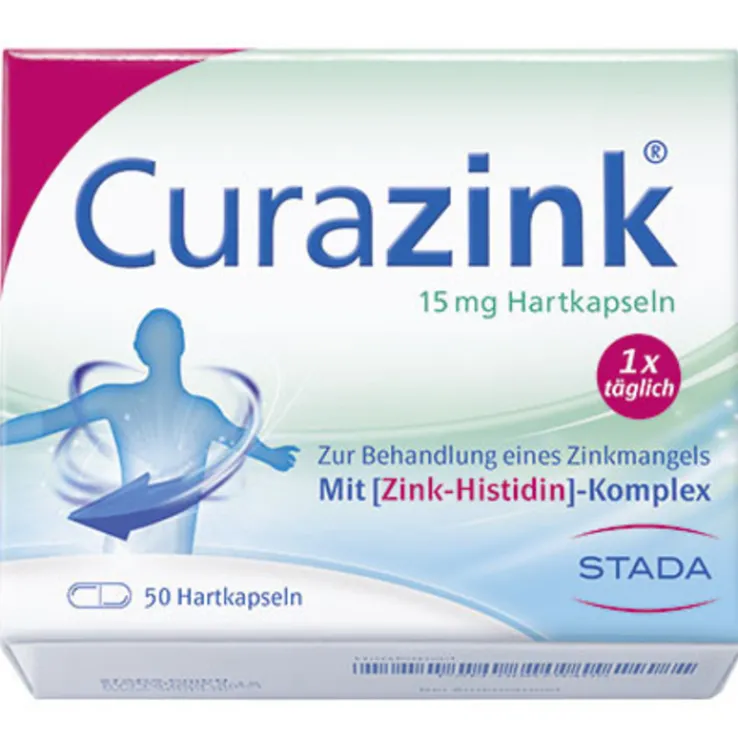 Curazink Hartkapseln, 50 St
