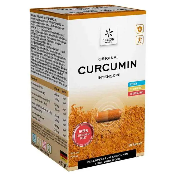 Curcumin Kapseln Cumacure intense 95 Kapseln, 90 St