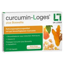 Curcumin-Loges plus Boswellia Kapseln, 60 St