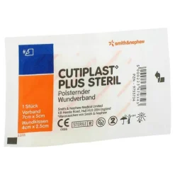 Cutiplast Plus steril 5x7 cm Verband, 1 St