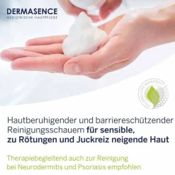 Dermasence Vitop forte Reinigungsschaum, 200 ml