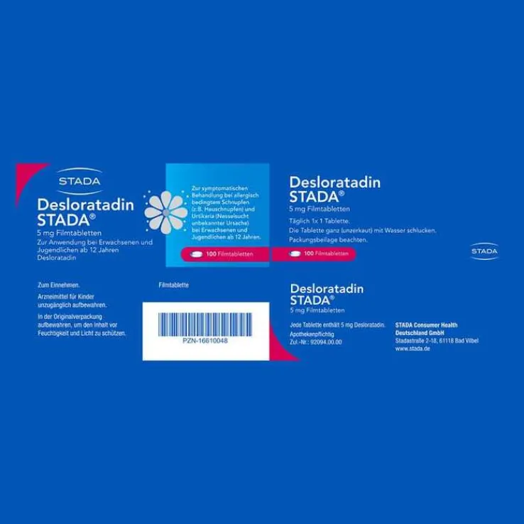 Desloratadin STADA® 5 mg Filmtabletten, 100 St