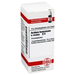 DHU Acidum benzoicum e res. D 6, 10 g