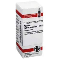 DHU Acidum hydrochloricum D 12 G, 10 g