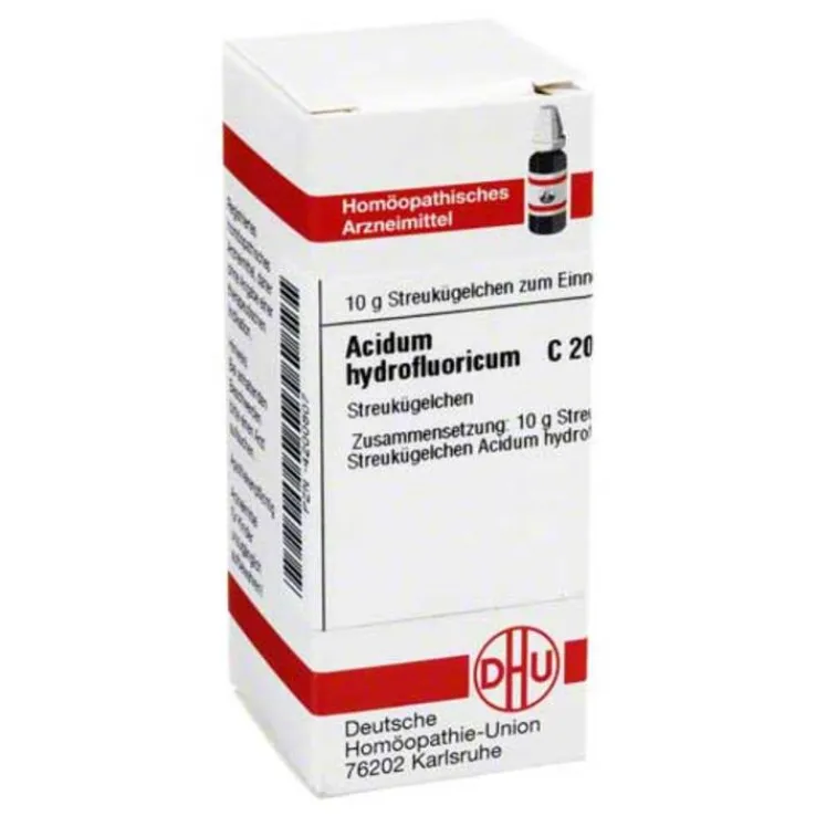DHU Acidum hydrofluoricum C 200, 10 g