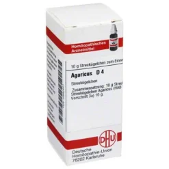 DHU Agaricus D 4 Globuli, 10 g