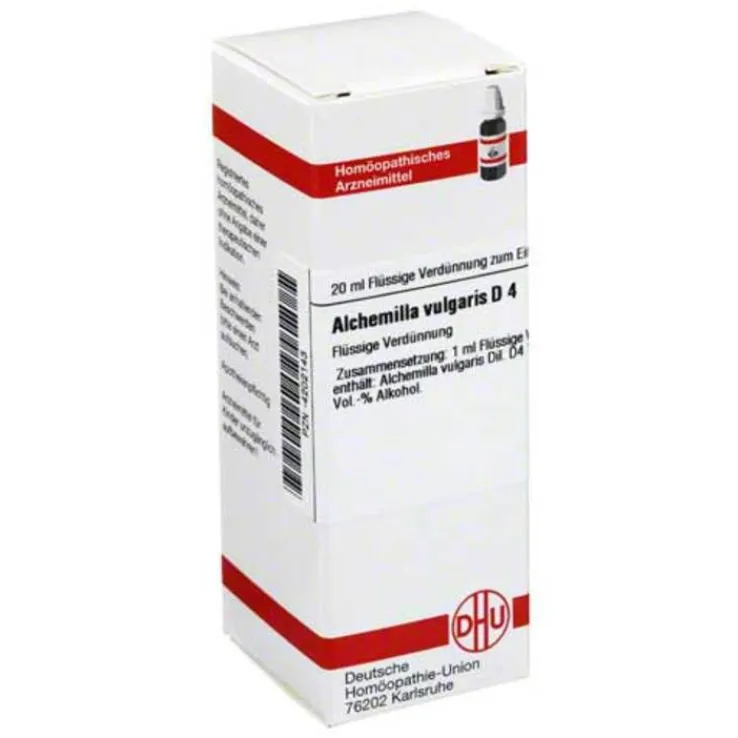 DHU Alchemilla vulgaris D 4 Dilution, 20 ml
