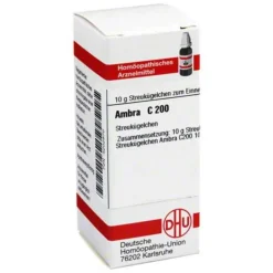 DHU Ambra C 200 Globuli, 10 g