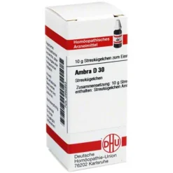 DHU Ambra D 30 Globuli, 10 g