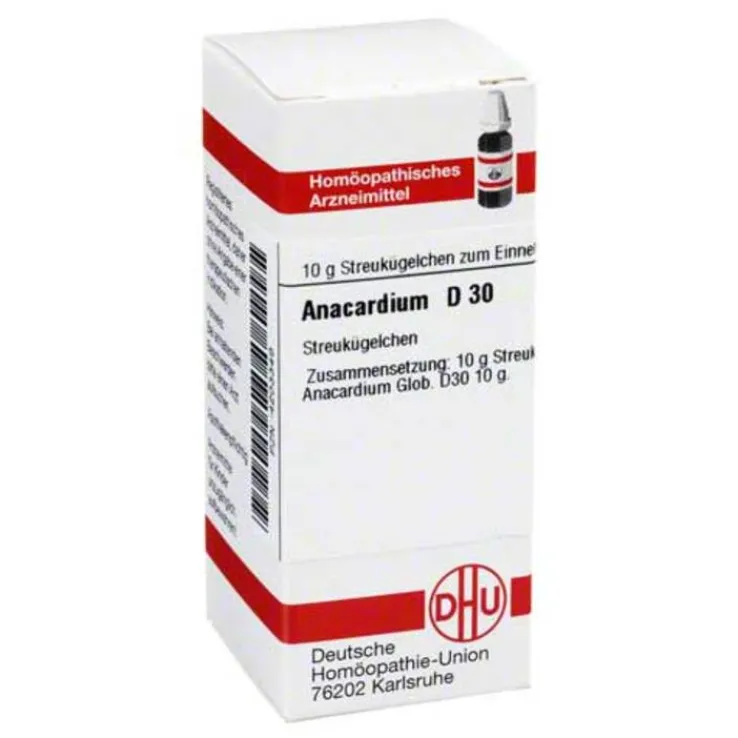 DHU Anacardium D 30 Globuli, 10 g
