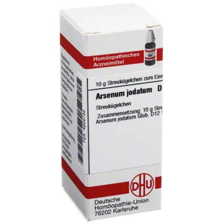 DHU Arsenum jodatum D 12 Globuli, 10 g